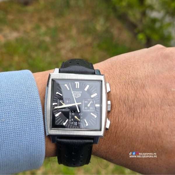 TAG HEUER MONACO AUTOMATICO 38MM CS2111 - SEMI NUEVO DE LUJO - Imagen 2
