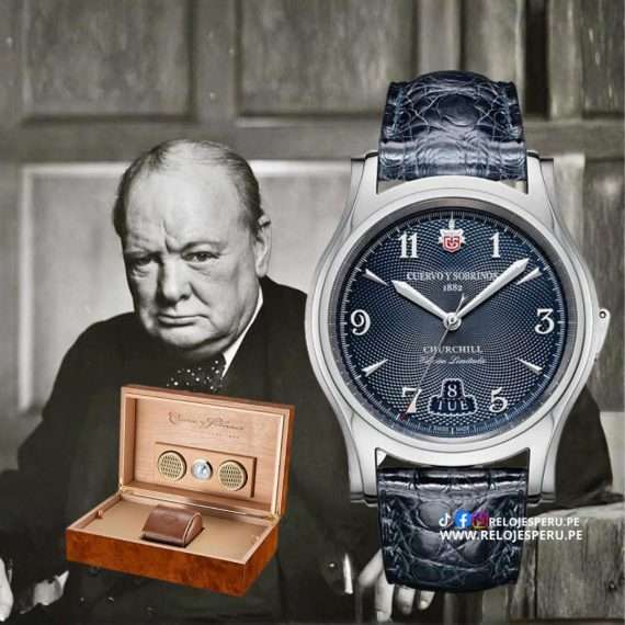CUERVO Y SOBRINOS AUTOMATICO ROBUSTO CHURCHILL "SIR WINSTON" EDICION LIMITADA DE 100 UNIDADES - NUEVO