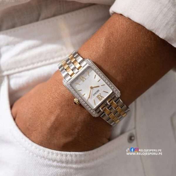 SEIKO ESSENTIALS TANK MUJER SWR093P1 - Imagen 2