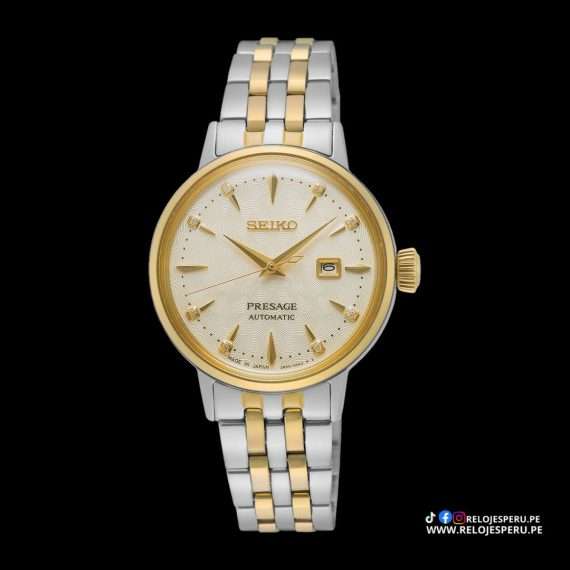 SEIKO PRESAGE COCKTAIL TIME "WHITE LADY" SRE010J1 MUJER