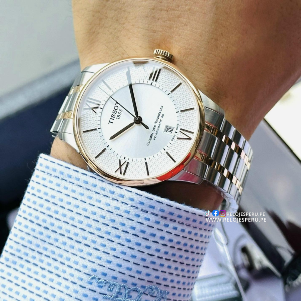 TISSOT CHEMIN DES TOURELLES AUTOMATICO T099.407.22.038.01 / T0094072203801 EDICION ESPECIAL "HELVETIC PRIDE" - Imagen 3