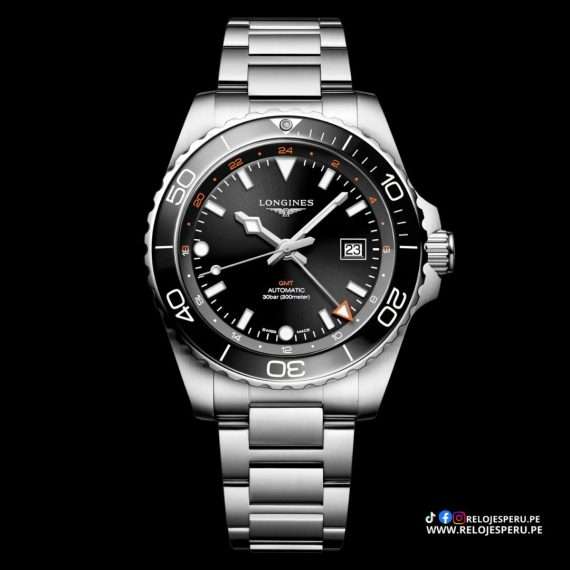 LONGINES HYDROCONQUEST AUTOMATICO GMT L3.890.4.56.6