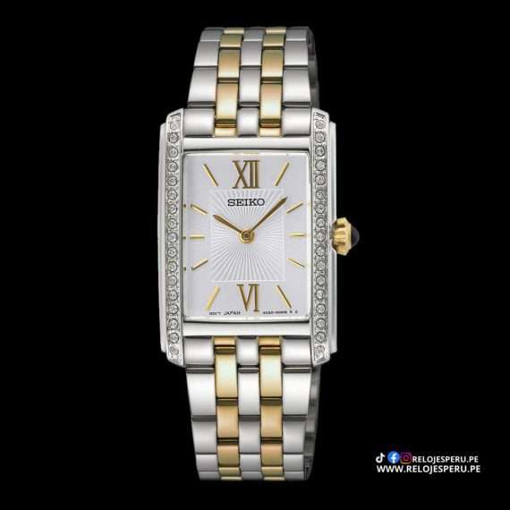 SEIKO ESSENTIALS TANK MUJER SWR093P1